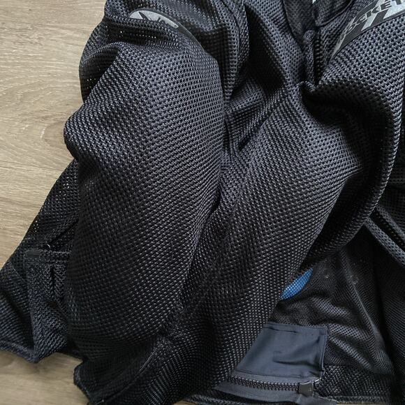 Joe Rocket Mesh Armored Motorcycle Jacket & Raincoat Liner Women Sz M Black - Picture 5 of 15